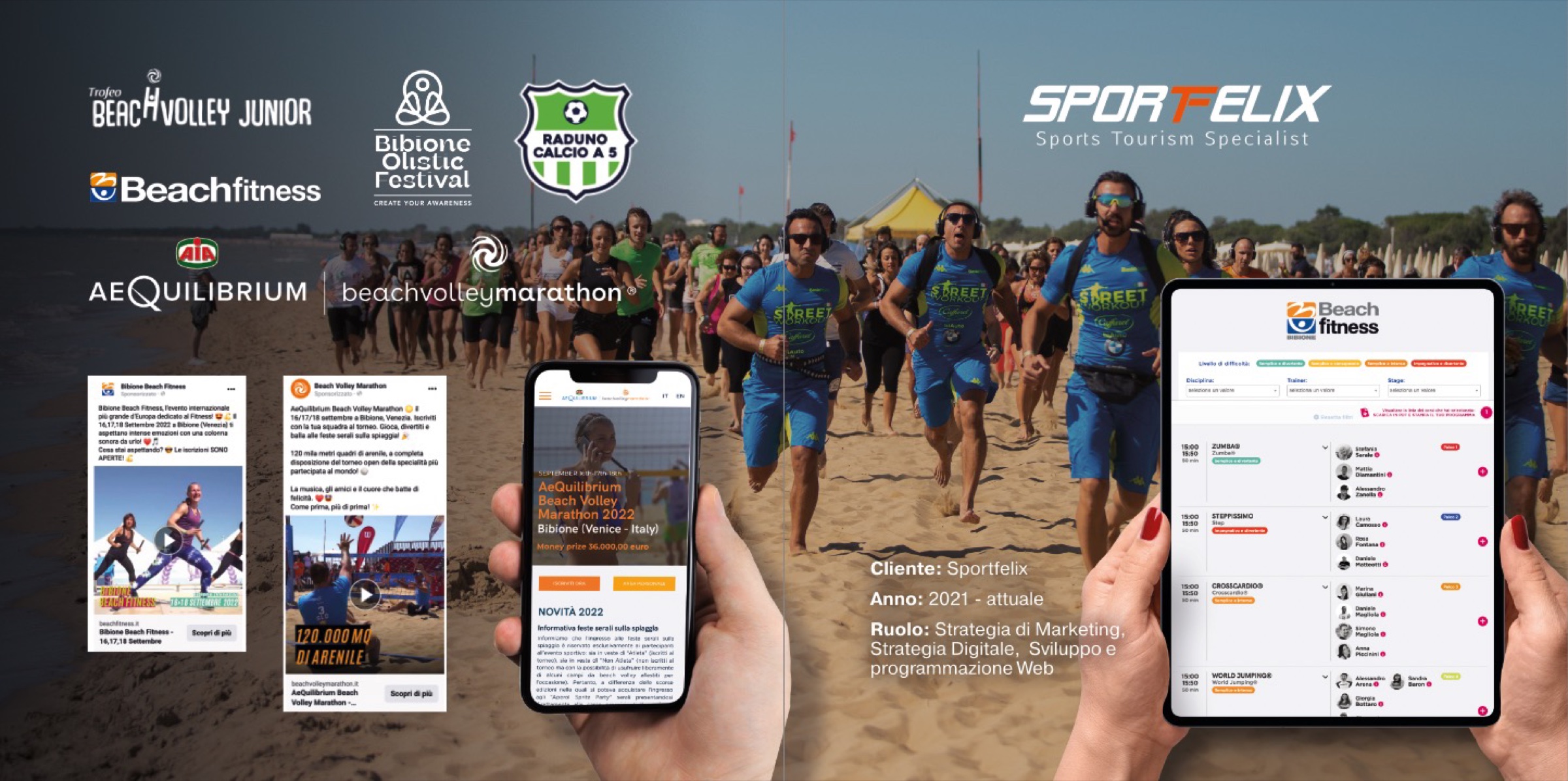 SportFelix — Beach Volley Marathon a Bibione