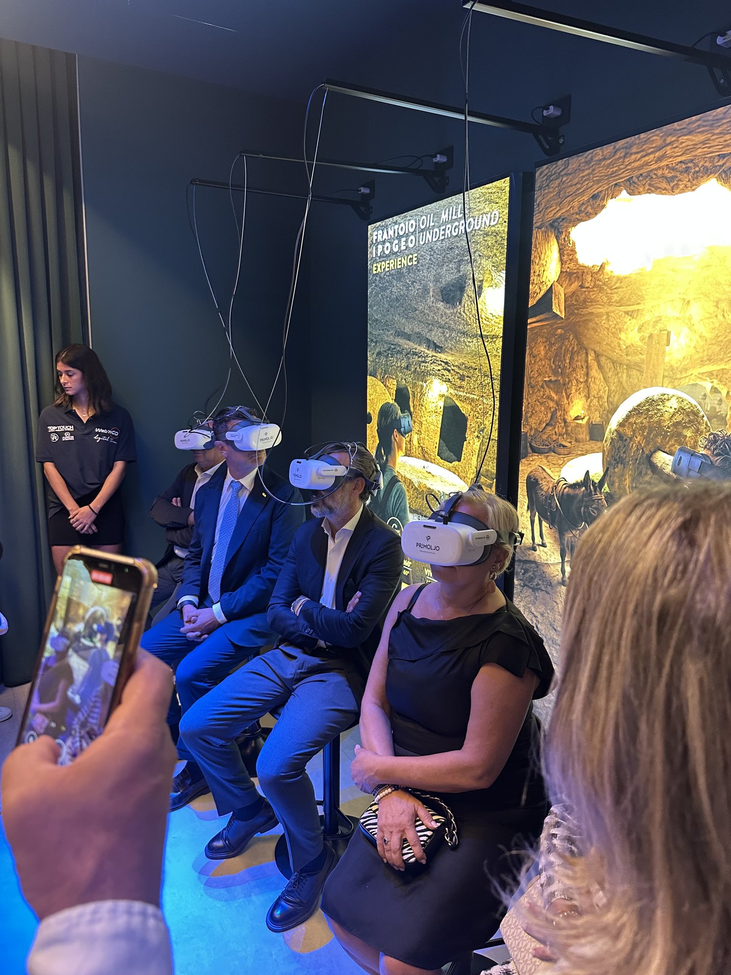 Le stazioni VR sul frantoio ipogeo, Museo Primoljo
