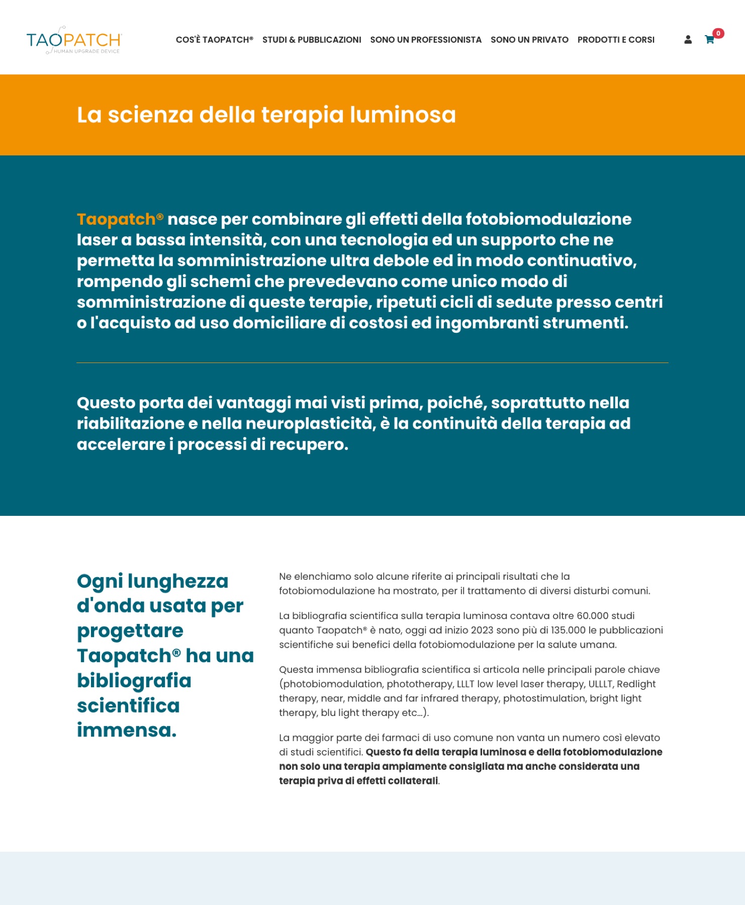Page: the science of light therapy