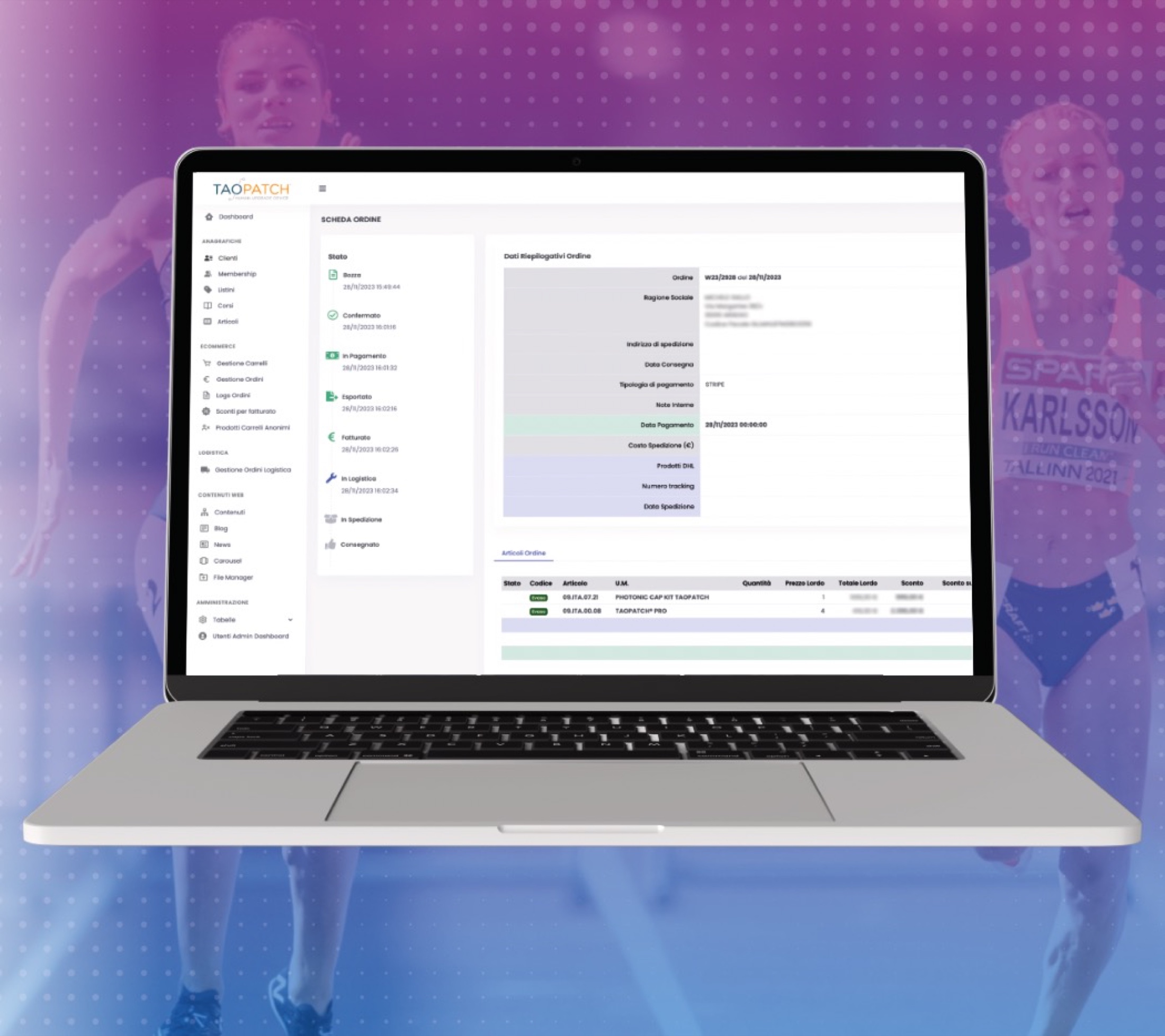 Salesforce integration and the TaoHub management system
