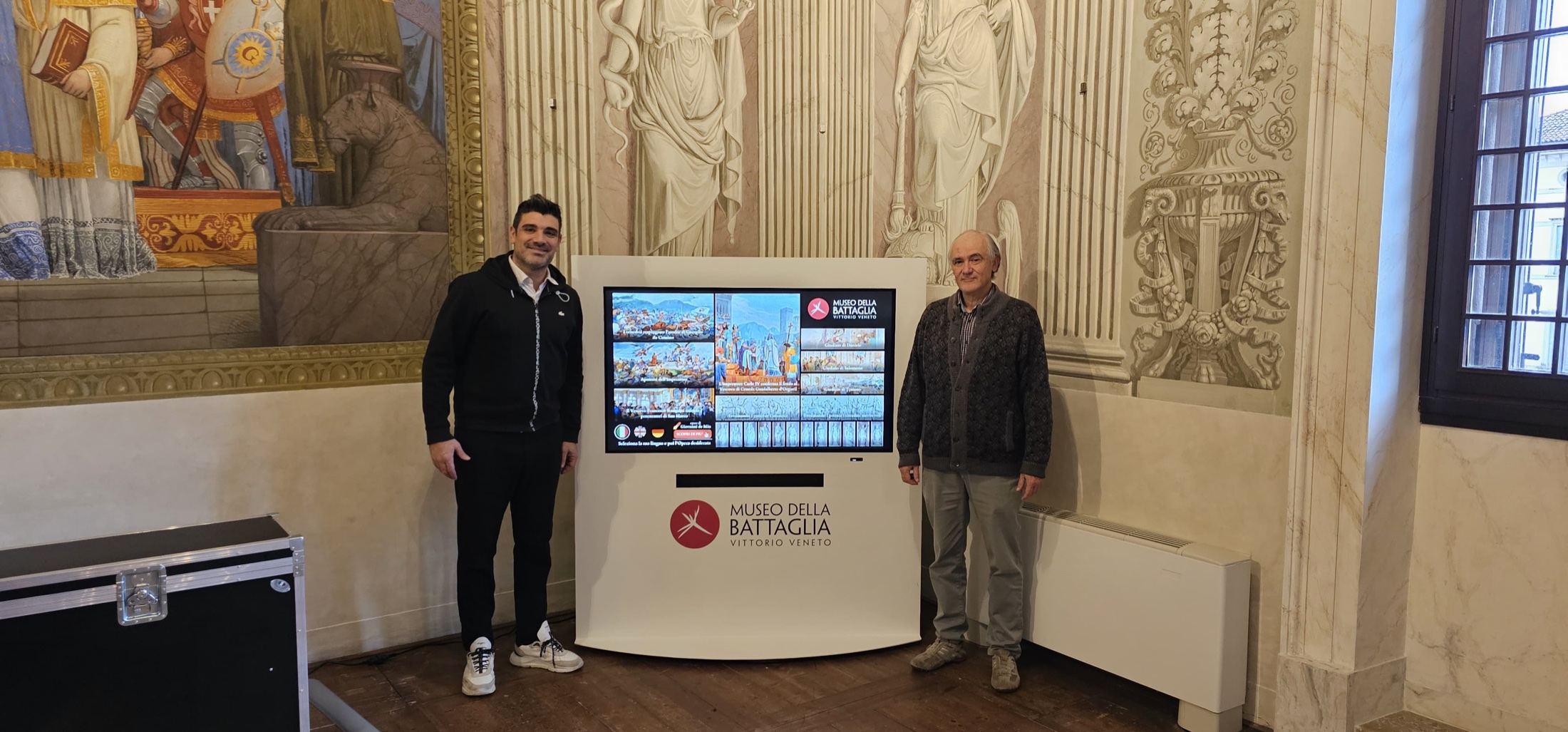 Presentazione delle nuove installazioni interattive del Museo della Battaglia di Vittorio Veneto