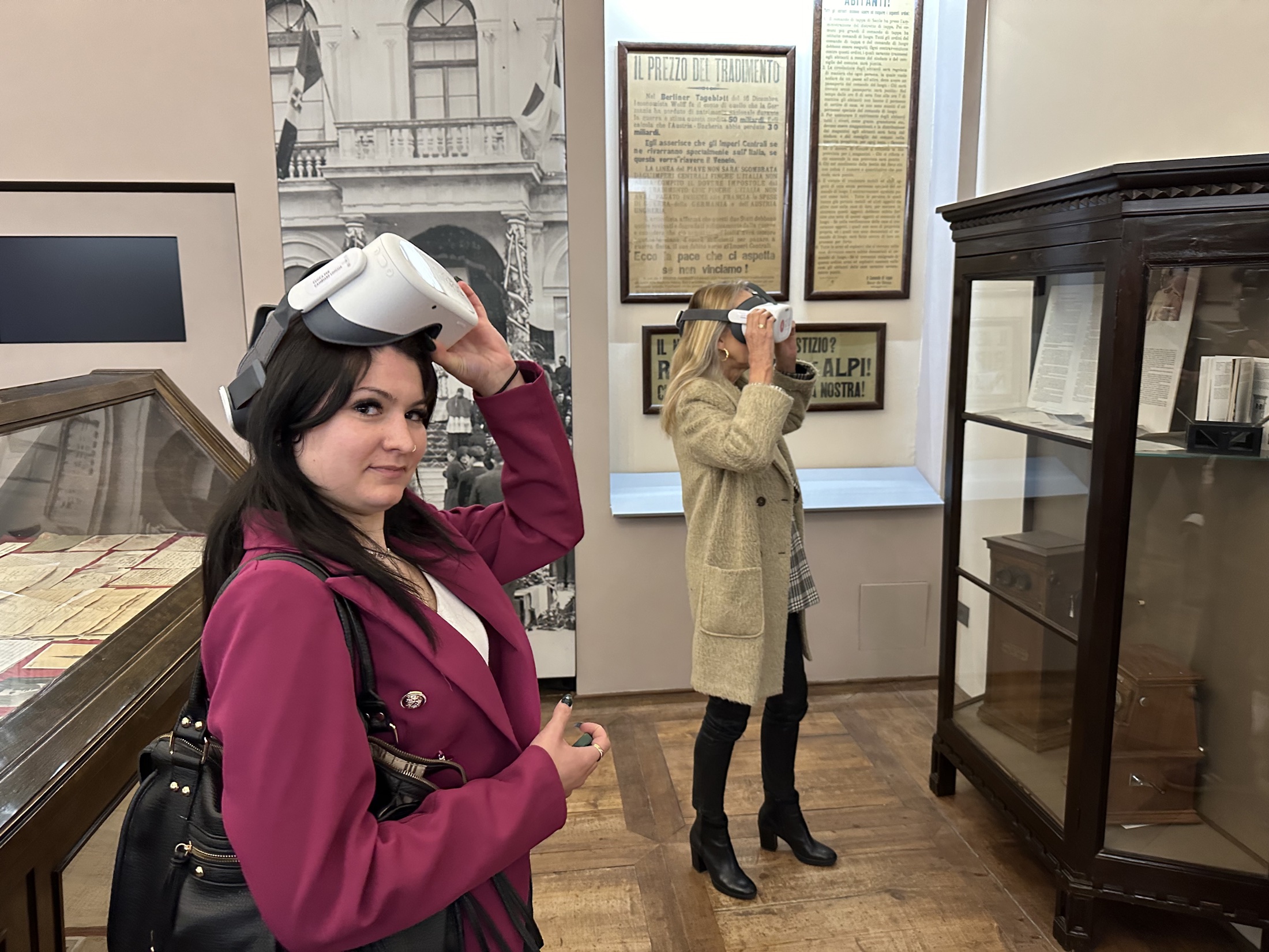 Visori VR al Museo della Battaglia