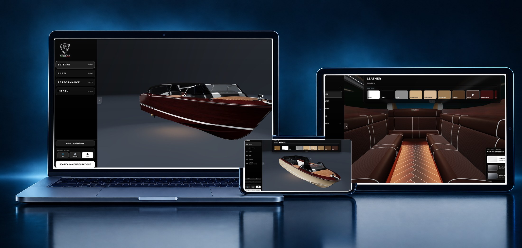 Vizianello GV30 Thunder — configuratore 3D